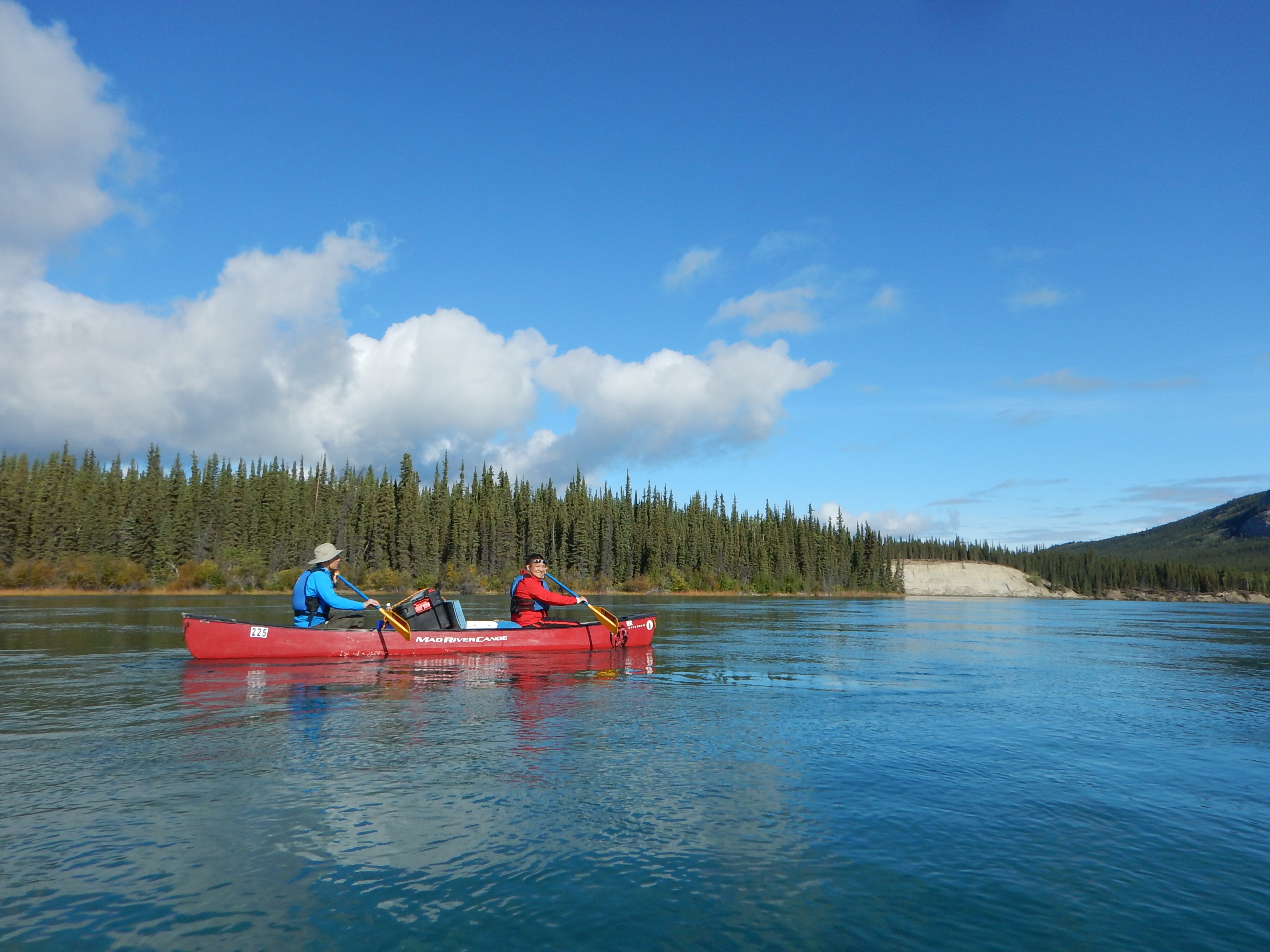 旅の報告（2018年9月）カナダ・ユーコン川／カナディアンカヌー